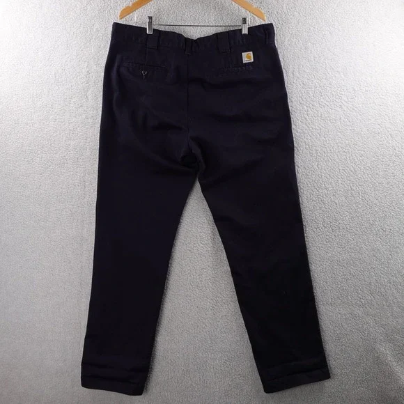 Carhartt Work In Progress Master Pant Navy Blue Size 36 x 32 Workwear‎ Utility